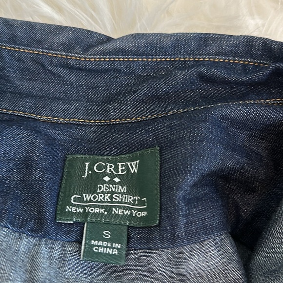 J. Crew Denim Workshirt Button-Down Shirt - Picture 3 of 3
